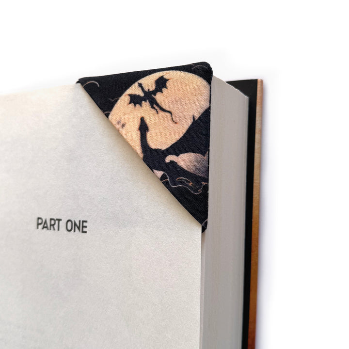 Corner Bookmark | bonded dragons