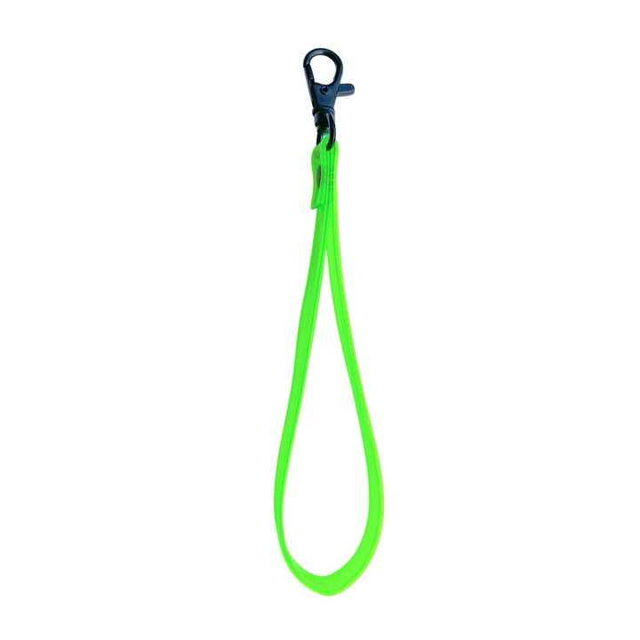 Transparent Vinyl Wrist Strap | neon green