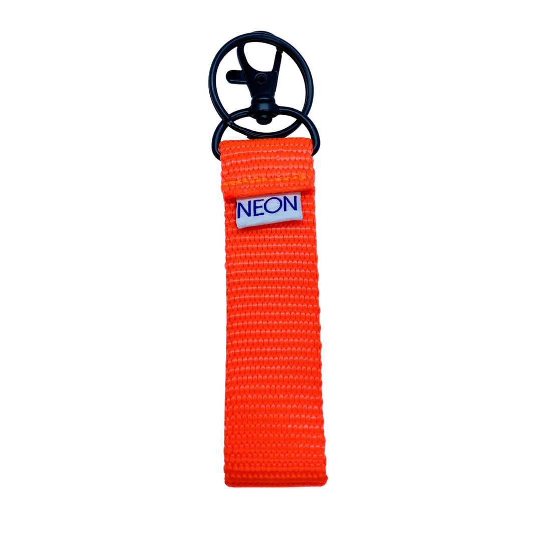 Clip-on Keychain | neon orange