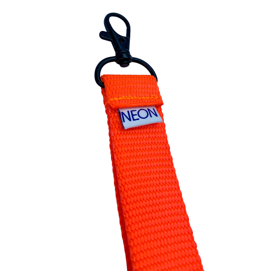 Clip-on Keychain | neon orange