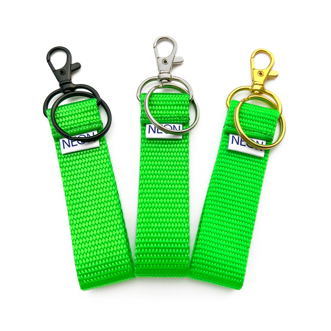 Clip-on Keychain | neon green