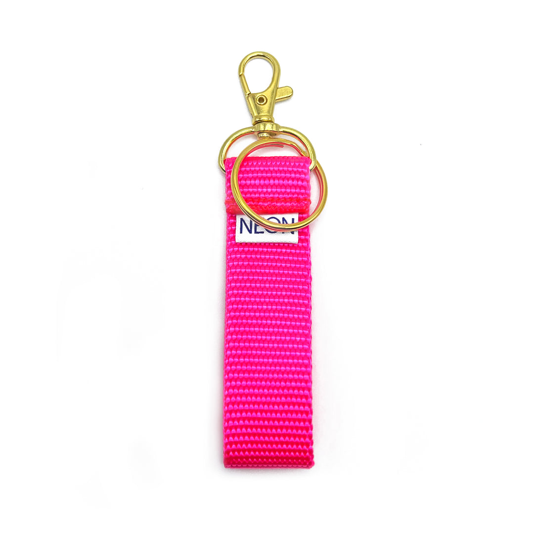 Clip-on Keychain | neon pink