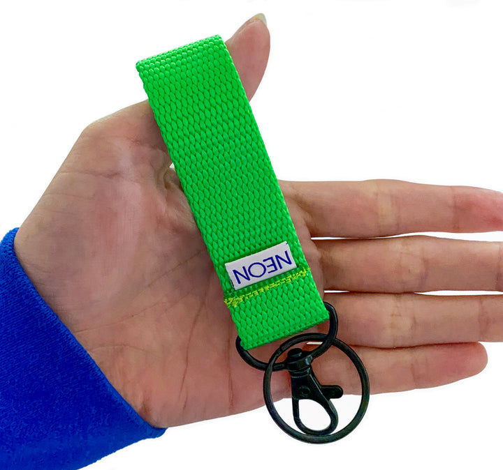 Clip-on Keychain | neon green