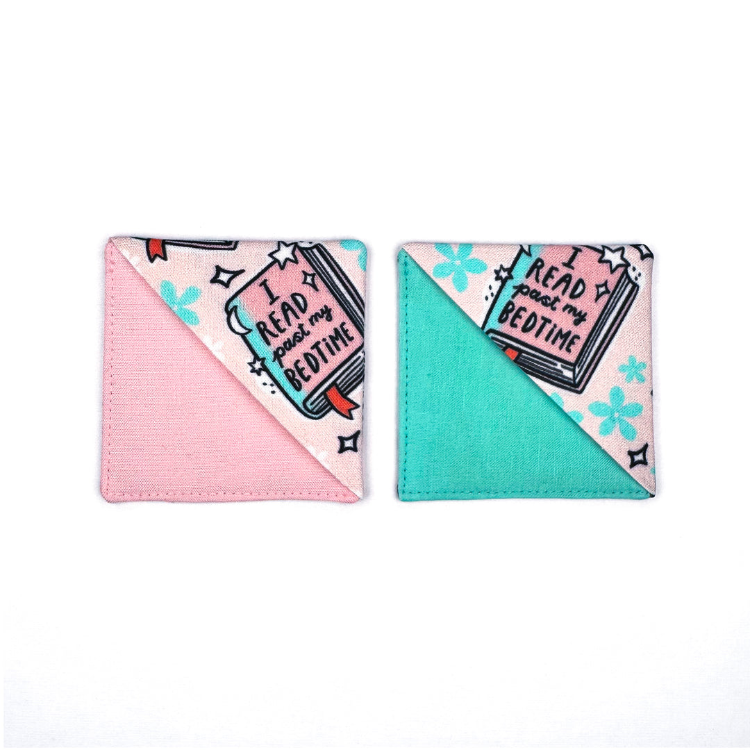 Corner Bookmark | i read past my bedtime