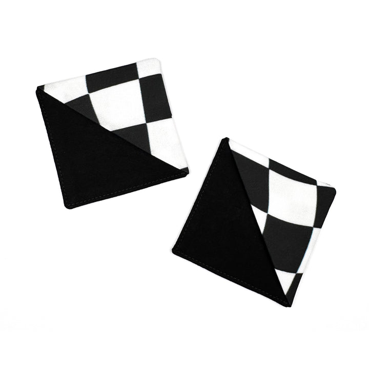 Corner Bookmark | wavy checks