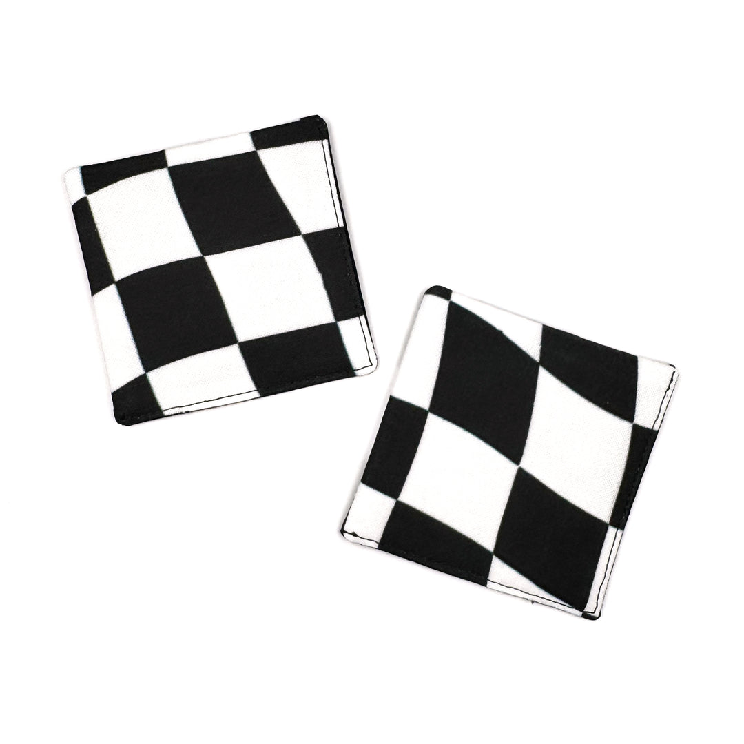 Corner Bookmark | wavy checks