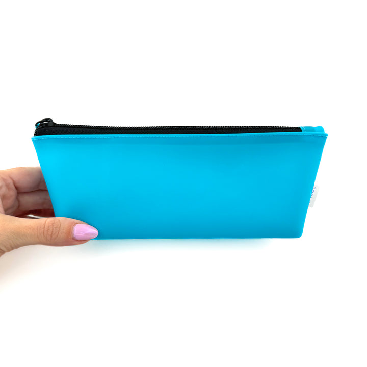 Frosted Jelly Pencil Case | caribbean