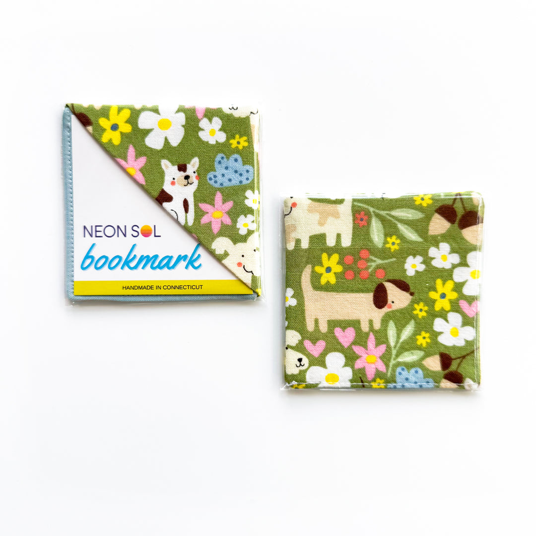 Corner Bookmark | dog park