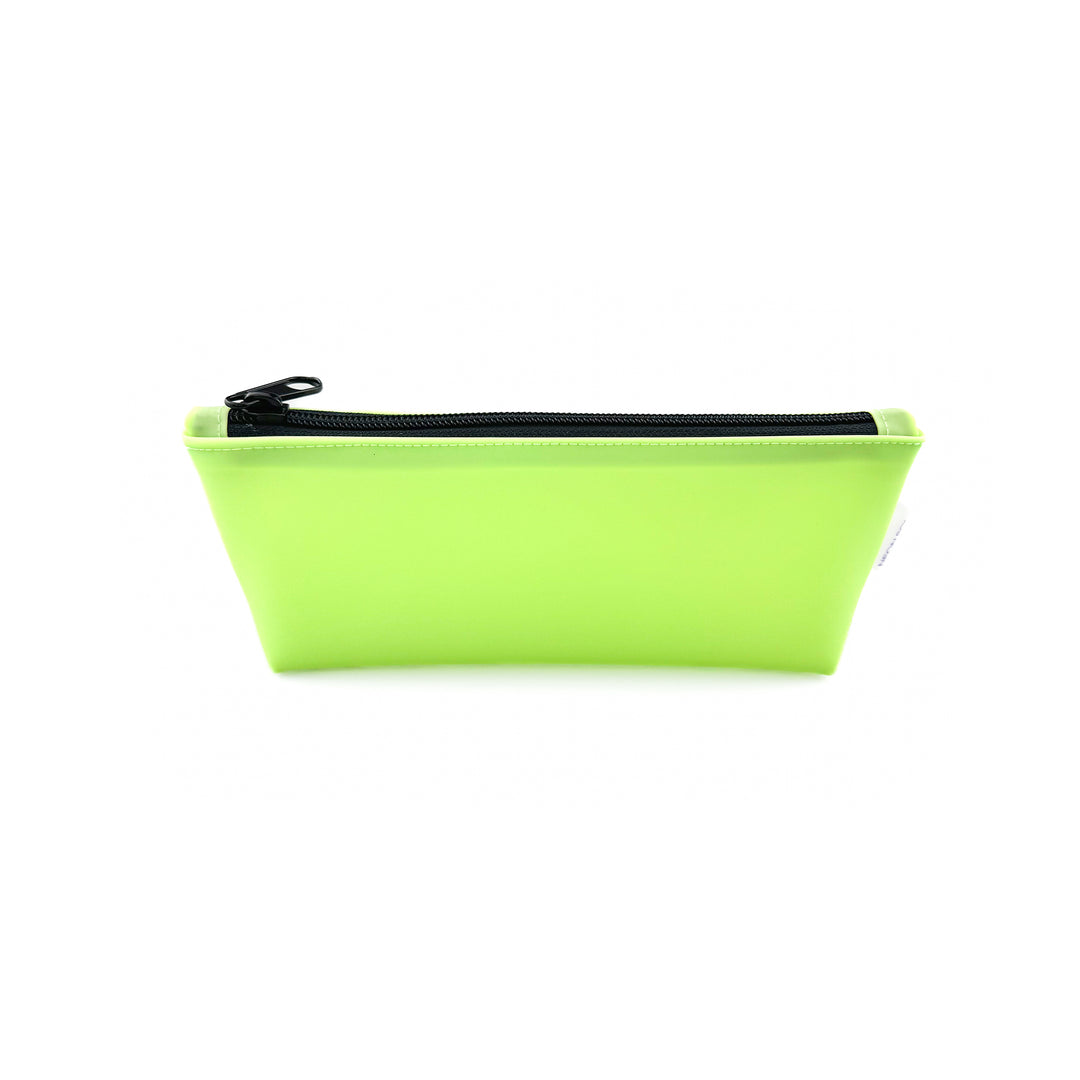 Frosted Jelly Pencil Case | key lime