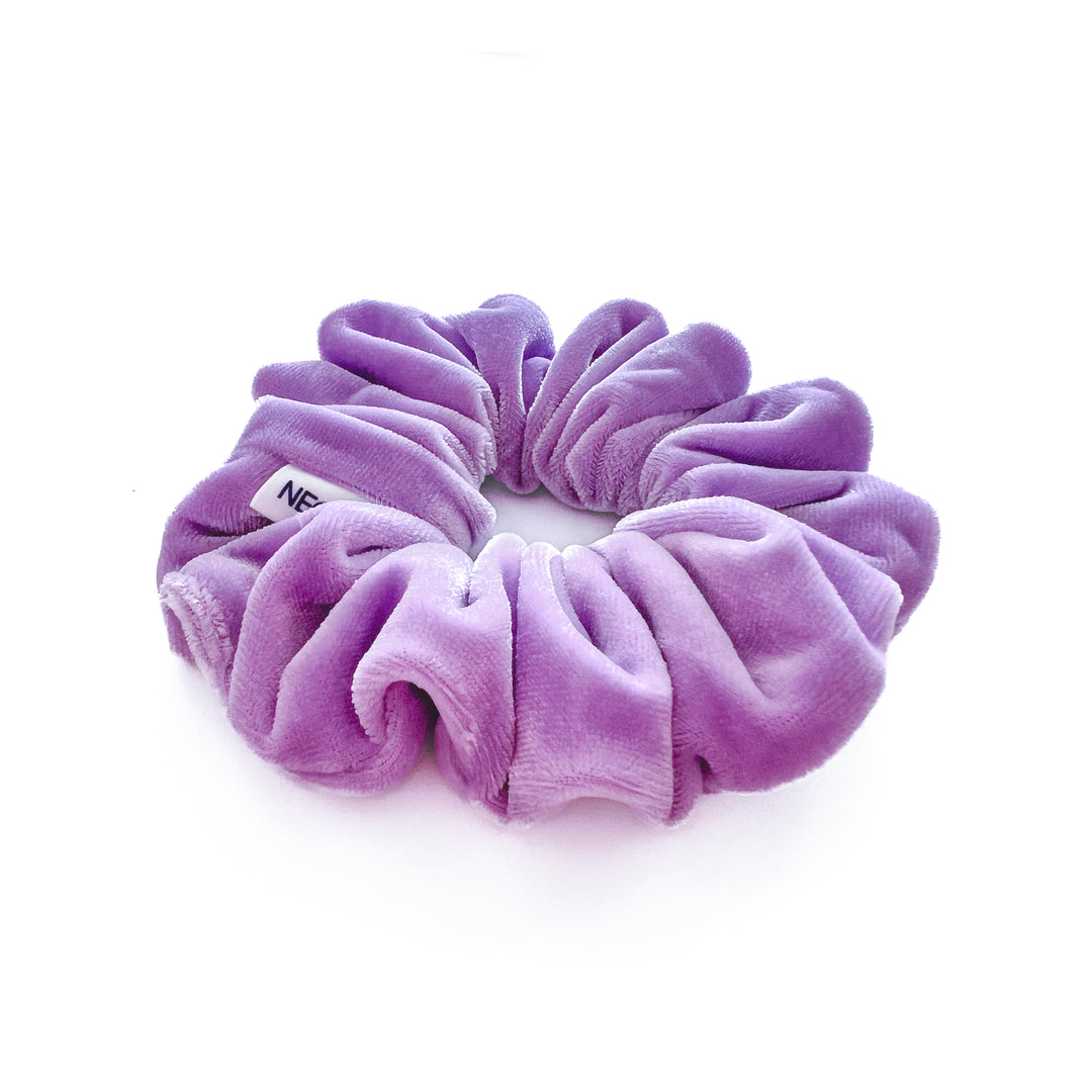 Luxe Velvet Scrunchie | lavender