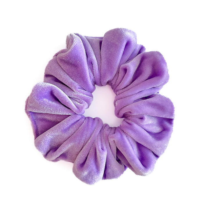 Luxe Velvet Scrunchie | lavender