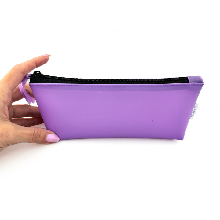 Frosted Jelly Pencil Case | lavender