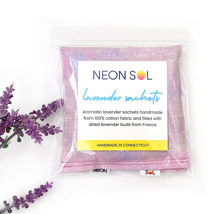 Lavender Sachets [set of 2] | lilac grunge