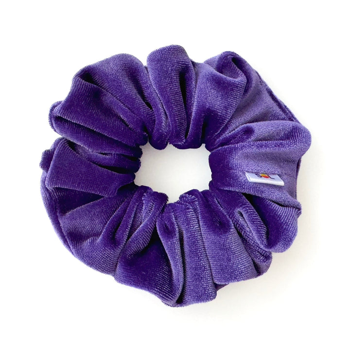 Luxe Velvet Scrunchie | passion flower