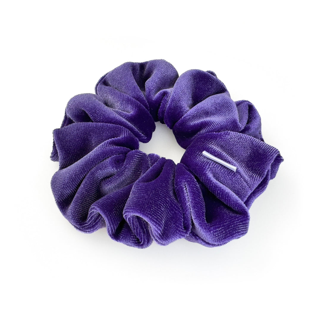 Luxe Velvet Scrunchie | passion flower