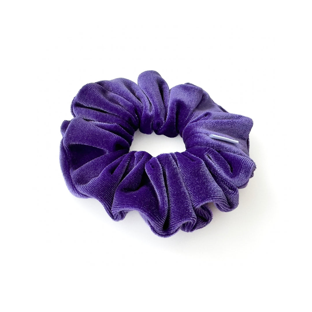 Luxe Velvet Scrunchie | passion flower