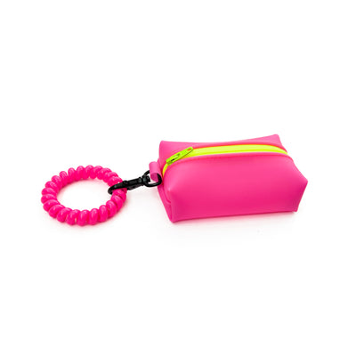Petite Boxy Pouch | hot pink jelly
