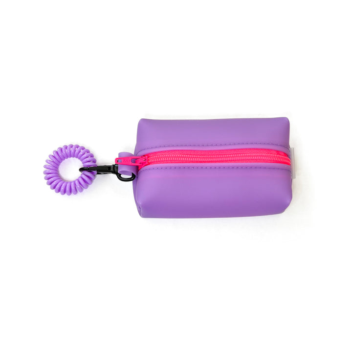 Petite Frosted Jelly Boxy Pouch | lavender