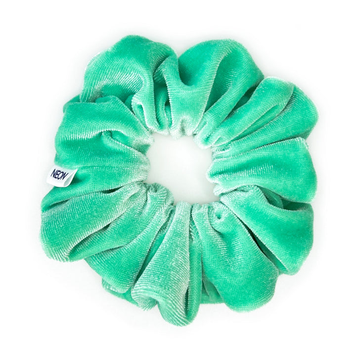 Luxe Velvet Scrunchie | seafoam