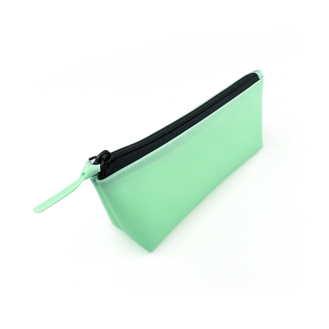 Frosted Jelly Pencil Case | seafoam