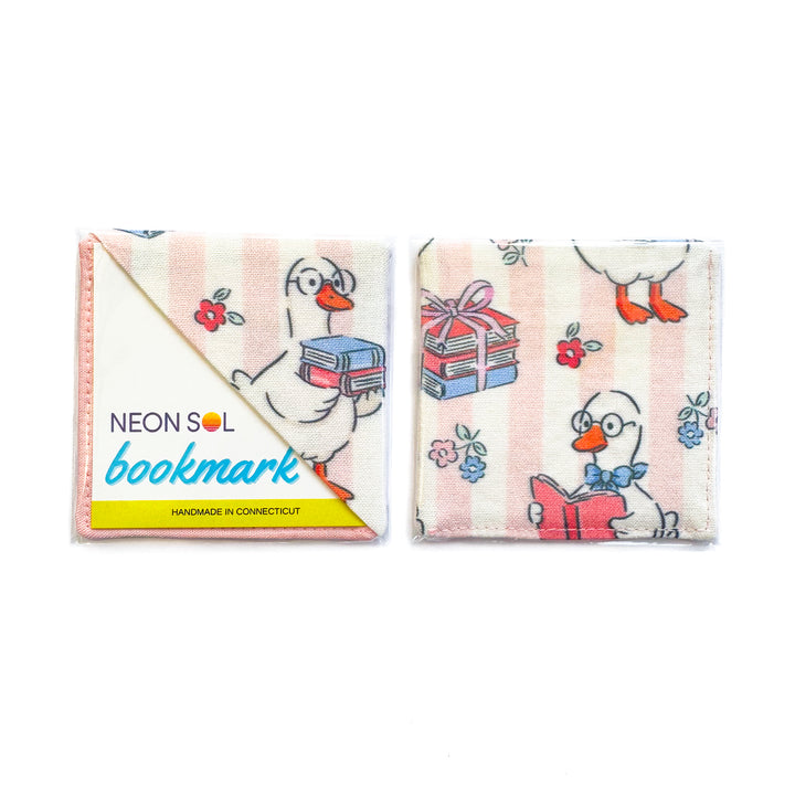 Corner Bookmark | this silly goose reads