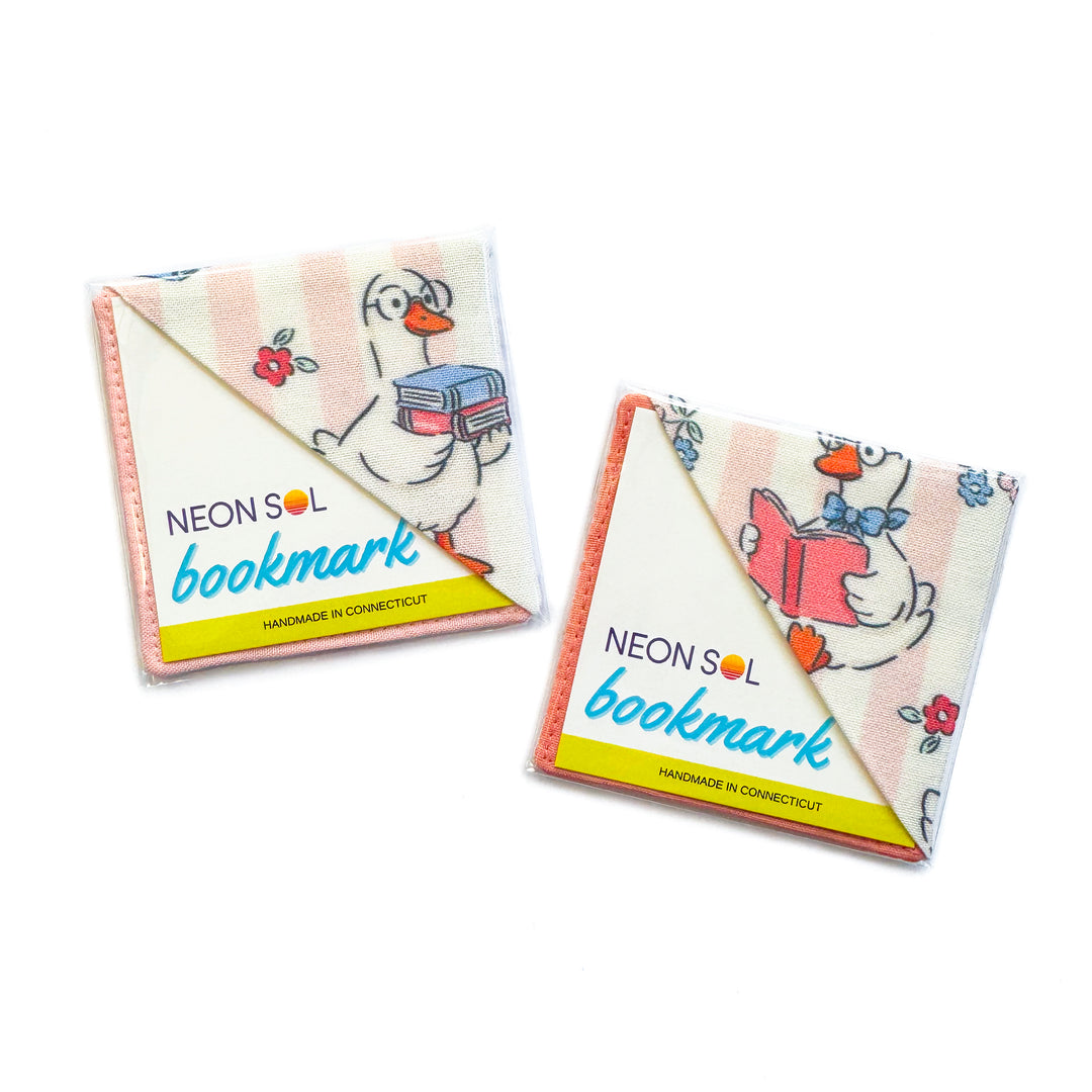 Corner Bookmark | this silly goose reads