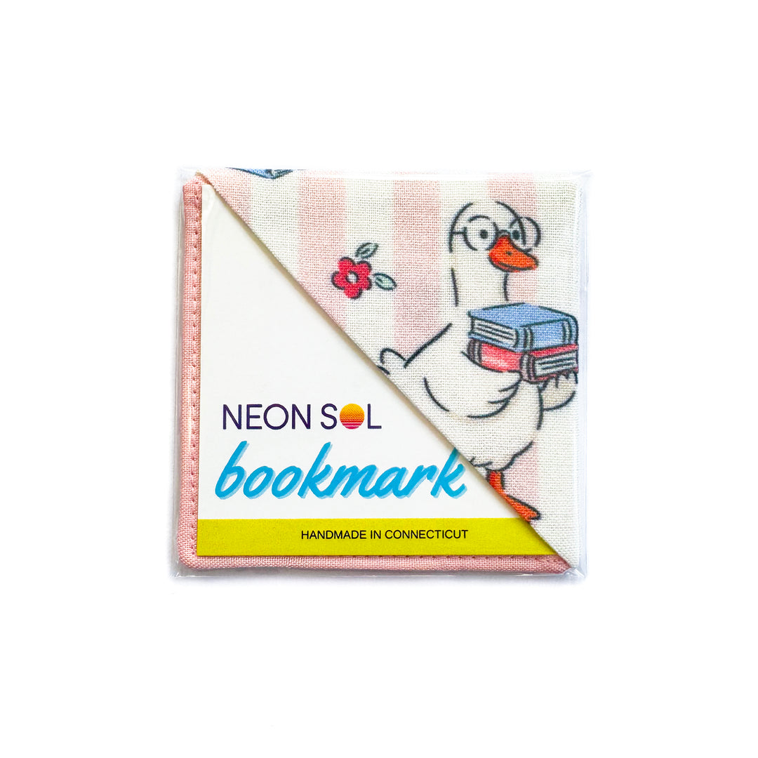 Corner Bookmark | this silly goose reads