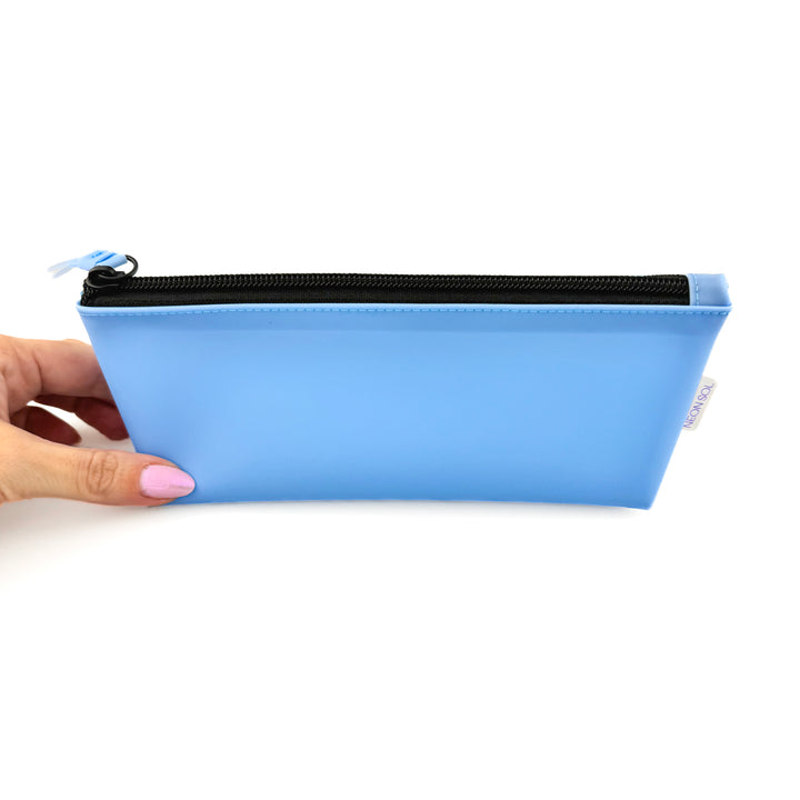 Frosted Jelly Pencil Case | sky blue