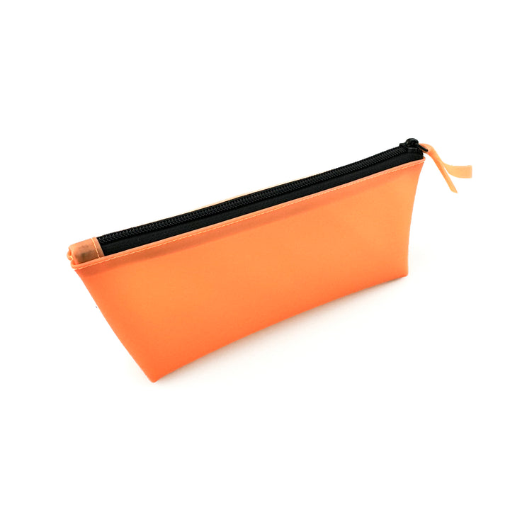 Frosted Jelly Pencil Case | tangerine