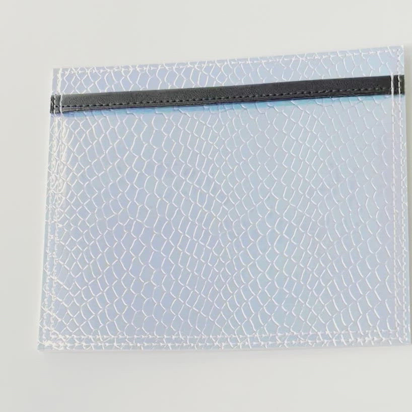 Vaccine Card Holder | pearlescent mermaid scales