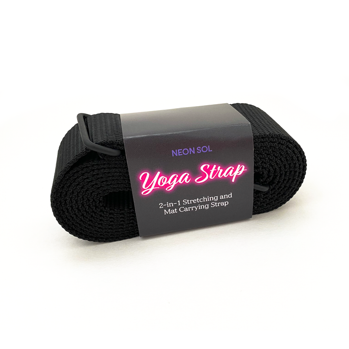 2-in-1 Yoga Strap | black