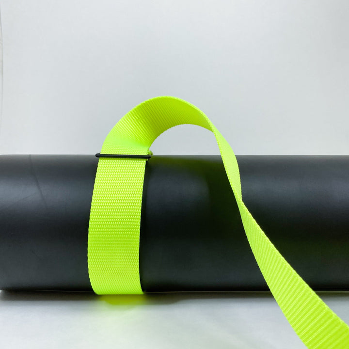 2-in-1 Yoga Strap | neon yellow