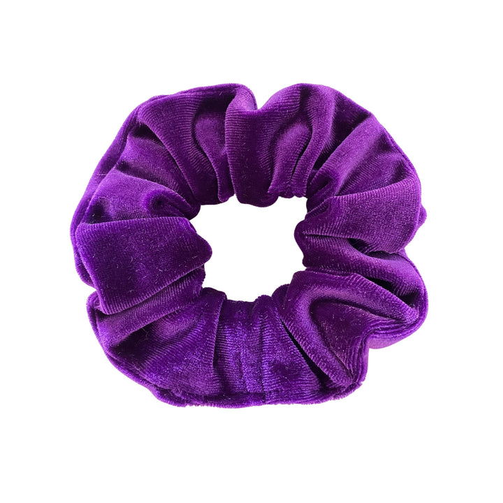 Luxe Velvet Scrunchie | ultraviolet purple