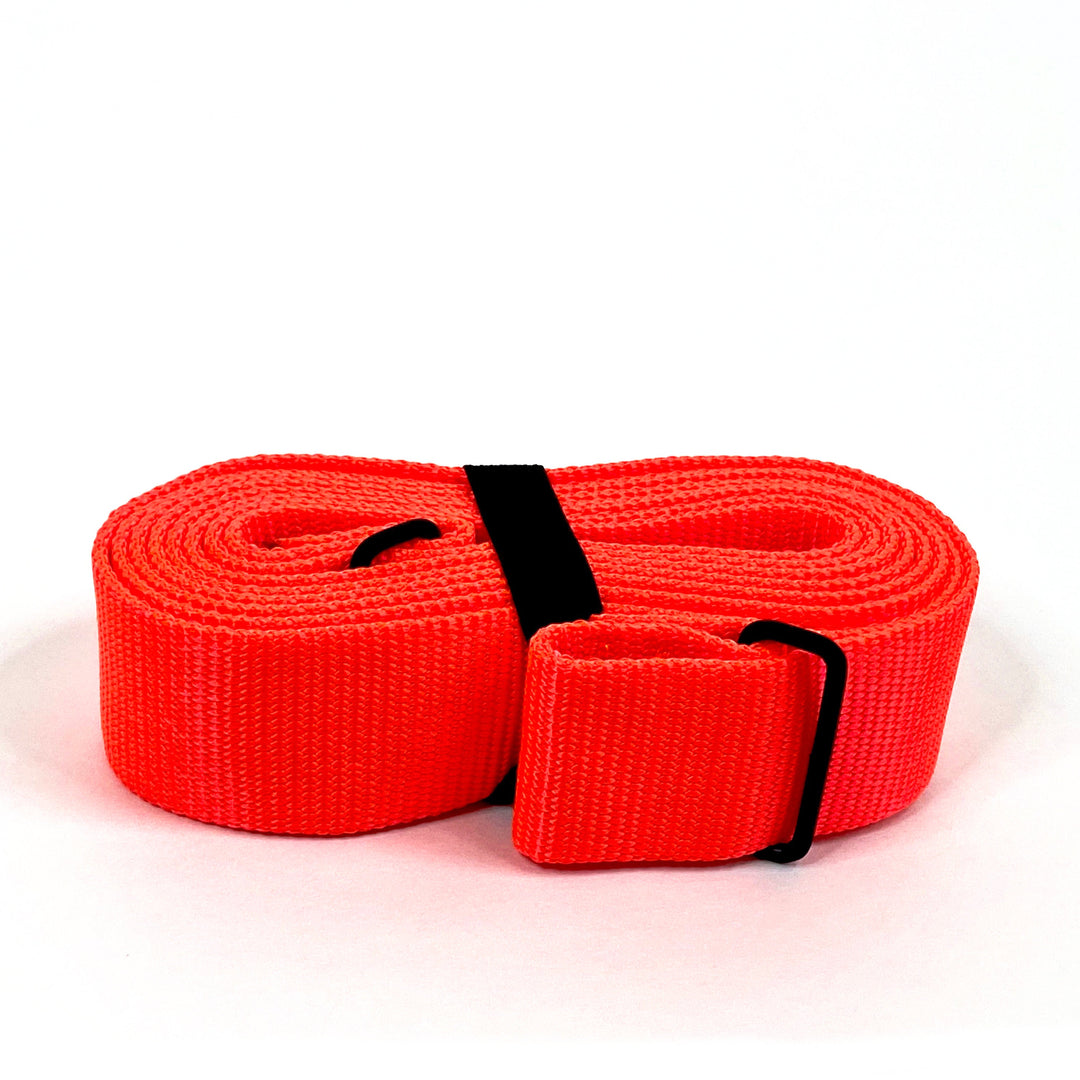 2-in-1 Yoga Strap | neon orange