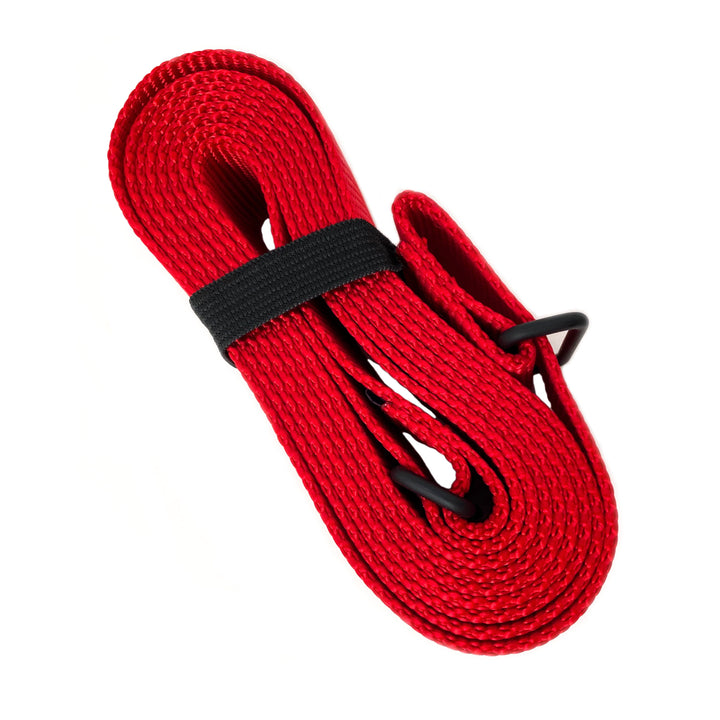 2-in-1 Yoga Strap | bright red