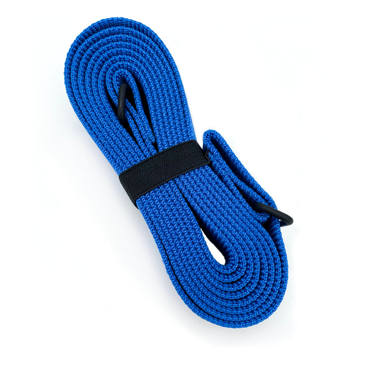 2-in-1 Yoga Strap | bright blue