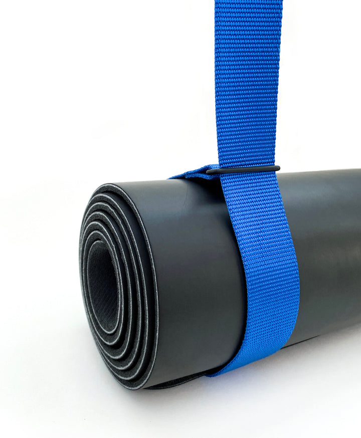 2-in-1 Yoga Strap | bright blue