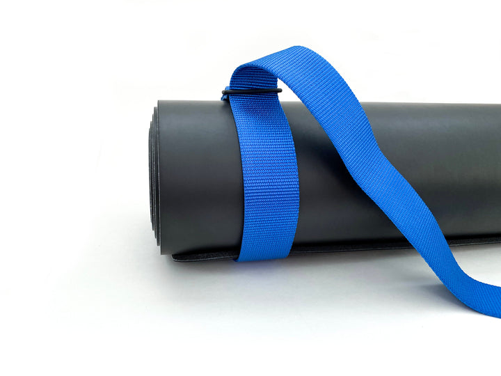 2-in-1 Yoga Strap | bright blue