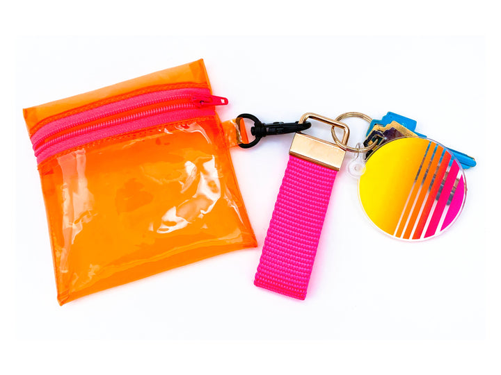 Key Fob | neon pink