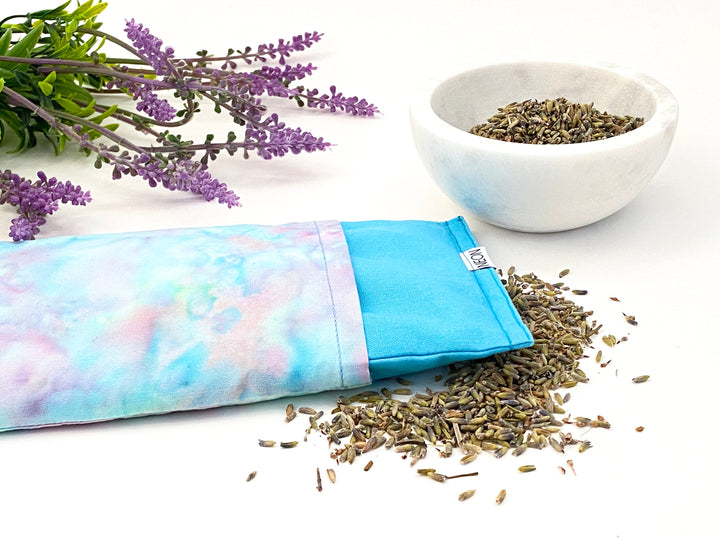 Lavender Eye Pillow | blue opal batik