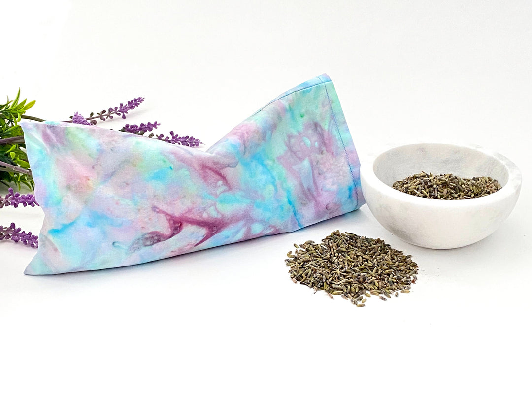 Lavender Eye Pillow | blue opal batik