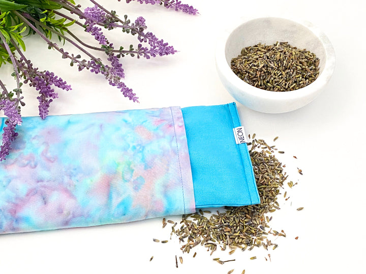 Lavender Eye Pillow | blue opal batik