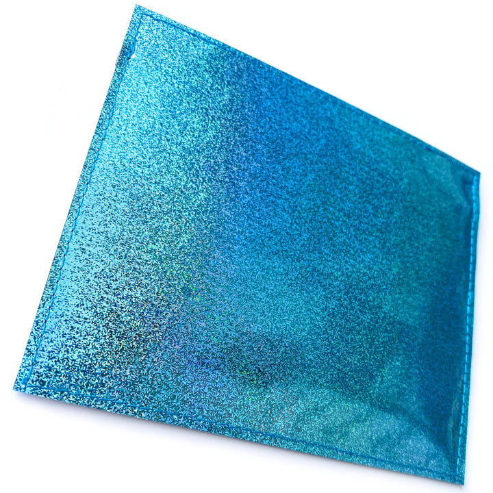 Vaccine Card Holder | sky blue holographic