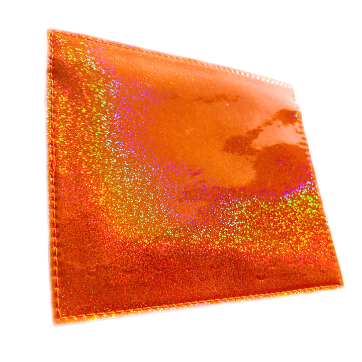 Document Card Holder | orange holographic