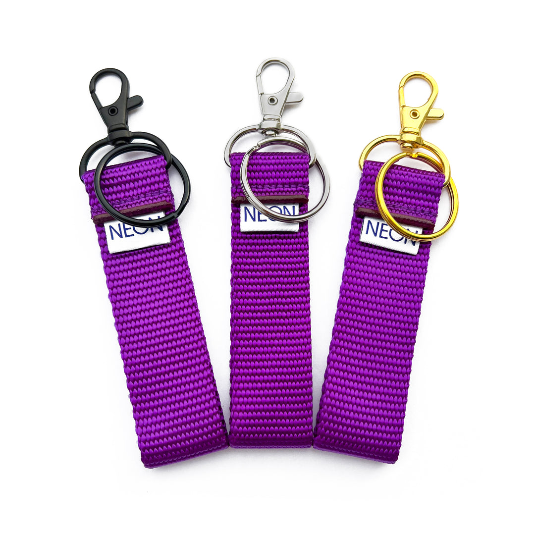 Mini Keychain | ultraviolet purple